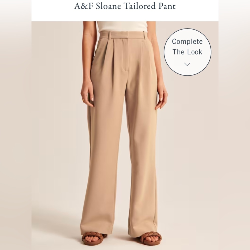 AF Sloane Tailored Pant Brown